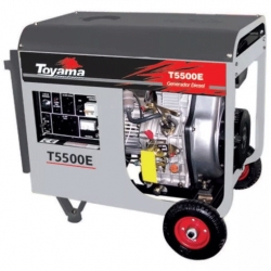 Generador Diesel 5.5 Kilowatt 120/240 Voltios Monofásico Para T5500E Ferreteria