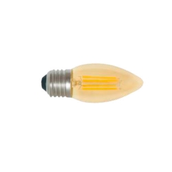 Lumistar bombillo LED filamento E27 LUZ cálida vintage IP20 110V 4W Ferreteria
