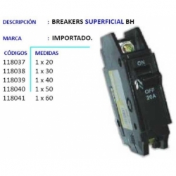 Interruptor Sobreponer BH Fermetal Ferreteria CASAV-118037 