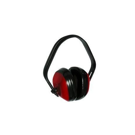 Protector de oídos tipo audífono color rojo Ferreteria