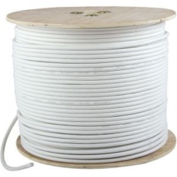 Cable Coaxial RG6 Blanco 305 metros Lumistar Ferreteria