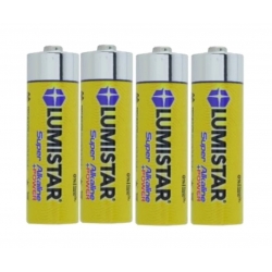 Batería Super Alkalina AAA Blister 4 unidades 1.5 V Lumistar Ferreteria